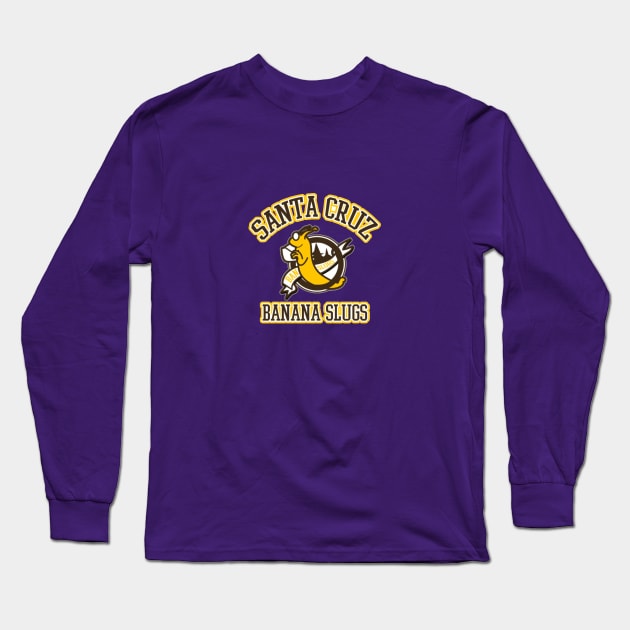 Santa Cruz Mascot Logo Long Sleeve T-Shirt by lioardo